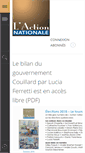 Mobile Screenshot of action-nationale.qc.ca